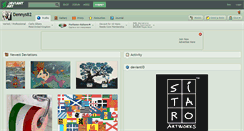 Desktop Screenshot of dennys82.deviantart.com
