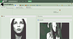 Desktop Screenshot of everythingburns.deviantart.com