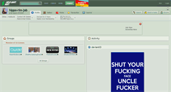Desktop Screenshot of hippo-rim-job.deviantart.com