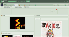 Desktop Screenshot of nolol.deviantart.com