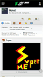 Mobile Screenshot of nolol.deviantart.com