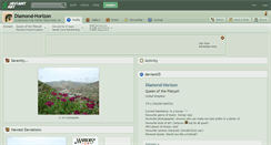 Desktop Screenshot of diamond-horizon.deviantart.com