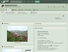Tablet Screenshot of diamond-horizon.deviantart.com