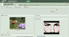 Desktop Screenshot of gods-fruity-spirit.deviantart.com