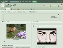 Tablet Screenshot of gods-fruity-spirit.deviantart.com