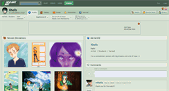 Desktop Screenshot of kheils.deviantart.com