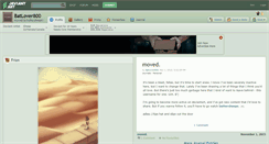 Desktop Screenshot of batlover800.deviantart.com