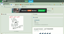 Desktop Screenshot of amrhorselvr.deviantart.com