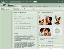 Tablet Screenshot of dapride.deviantart.com