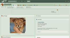 Desktop Screenshot of junkyardmutt.deviantart.com