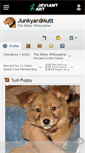 Mobile Screenshot of junkyardmutt.deviantart.com