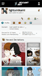 Mobile Screenshot of lightxmikami.deviantart.com