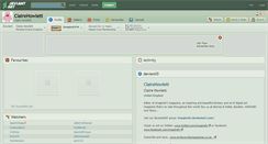 Desktop Screenshot of clairehowlett.deviantart.com
