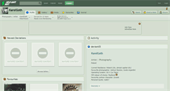 Desktop Screenshot of karelgoth.deviantart.com