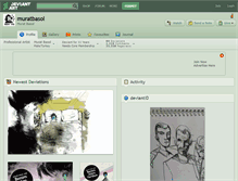 Tablet Screenshot of muratbasol.deviantart.com