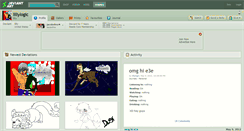 Desktop Screenshot of lillylogic.deviantart.com