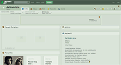 Desktop Screenshot of darkhalo-lena.deviantart.com
