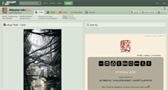 Desktop Screenshot of mitsukai-inki.deviantart.com