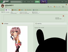 Tablet Screenshot of miizuchi011.deviantart.com