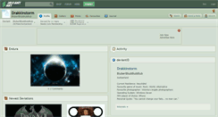 Desktop Screenshot of drakkinstorm.deviantart.com