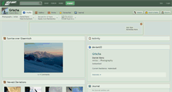 Desktop Screenshot of grischa.deviantart.com