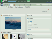 Tablet Screenshot of grischa.deviantart.com