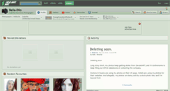 Desktop Screenshot of bella-dilo.deviantart.com