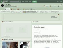 Tablet Screenshot of bella-dilo.deviantart.com