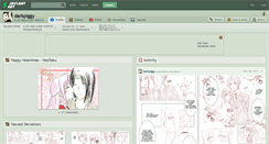 Desktop Screenshot of darkpiggy.deviantart.com