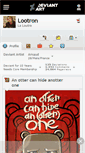 Mobile Screenshot of lootron.deviantart.com