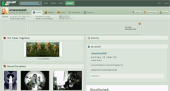 Desktop Screenshot of amaranteash.deviantart.com