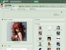 Tablet Screenshot of nonwings.deviantart.com