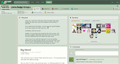 Desktop Screenshot of llama-badge-group.deviantart.com