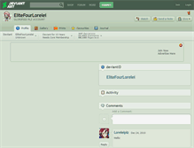 Tablet Screenshot of elitefourlorelei.deviantart.com