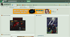 Desktop Screenshot of cynderfan35.deviantart.com