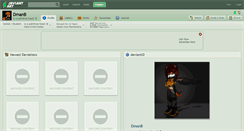 Desktop Screenshot of dmanb.deviantart.com