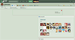 Desktop Screenshot of lokiescape.deviantart.com