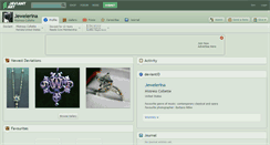 Desktop Screenshot of jewelerina.deviantart.com