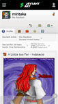 Mobile Screenshot of mintaka.deviantart.com