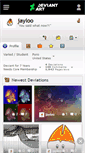 Mobile Screenshot of jayloo.deviantart.com