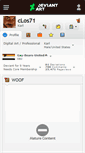 Mobile Screenshot of clos71.deviantart.com