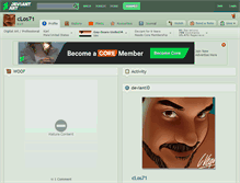 Tablet Screenshot of clos71.deviantart.com
