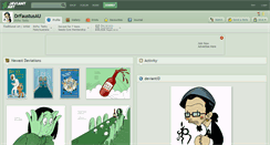 Desktop Screenshot of drfaustusau.deviantart.com