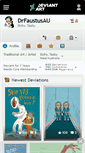 Mobile Screenshot of drfaustusau.deviantart.com