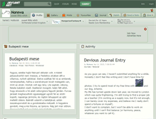 Tablet Screenshot of norewa.deviantart.com
