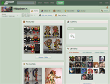 Tablet Screenshot of kitbashers.deviantart.com