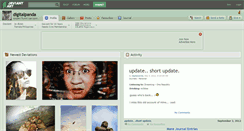 Desktop Screenshot of digitalpanda.deviantart.com