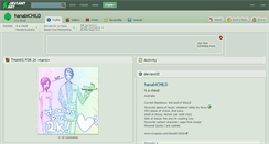 Desktop Screenshot of hanabichild.deviantart.com