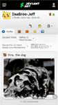 Mobile Screenshot of daabree-jeff.deviantart.com