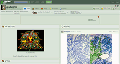 Desktop Screenshot of deadspirit6.deviantart.com